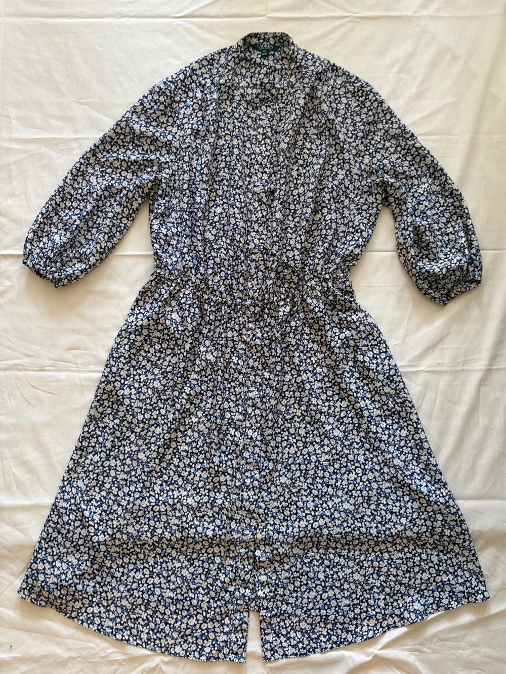 Lauren Ralph Lauren 18W Floral Shirt Dress 🌸